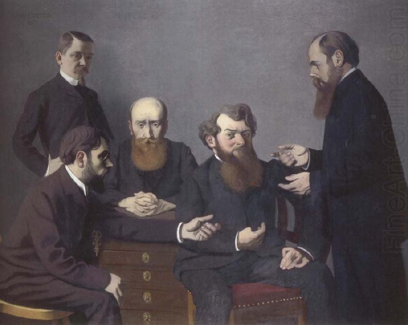 Felix Vallotton The Five Painters oil painting picture